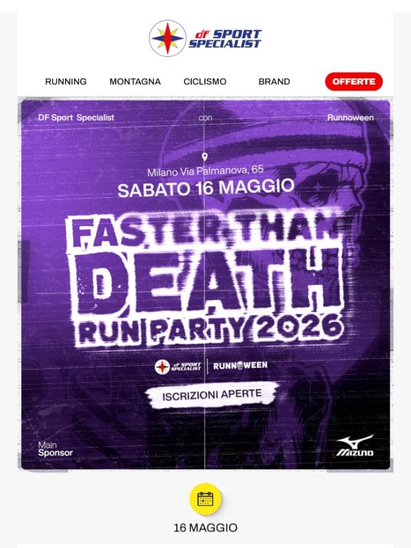 Faster Than Death: Run Party 2026