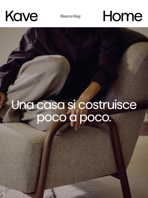 Un pagamento per costruire la tua casa al tuo ritmo