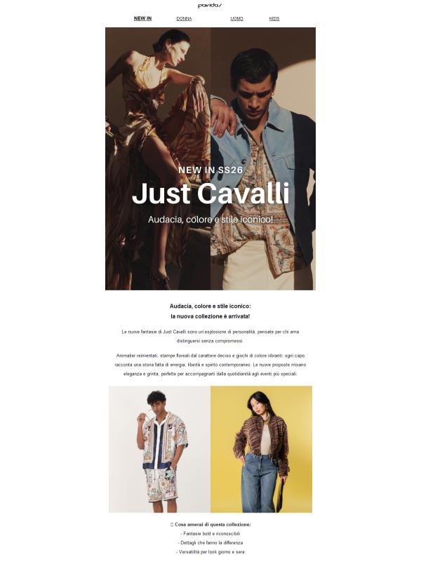 Scopri le nuove fantasie Just Cavalli 🌿🐆