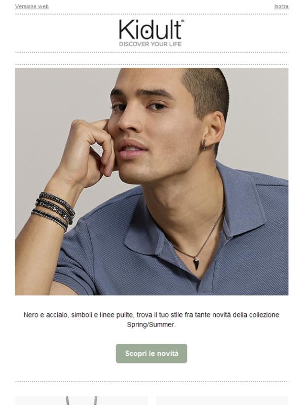 Style per lui: new in!