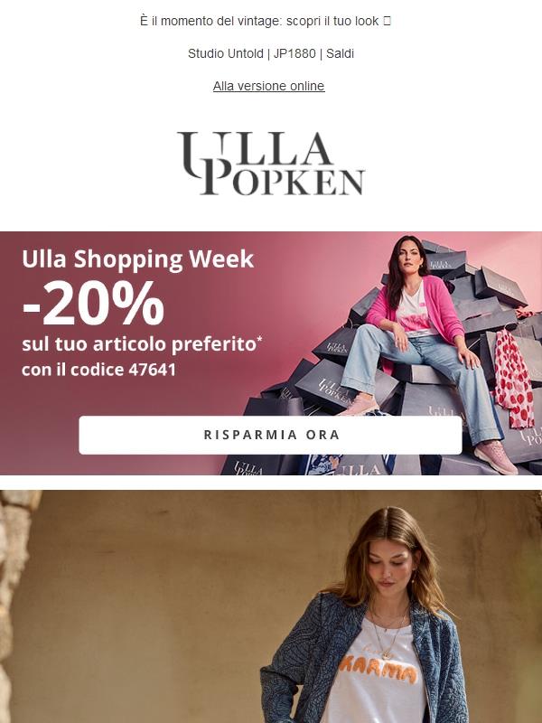Un regalo per te: -20% sul tuo articolo preferito 💛