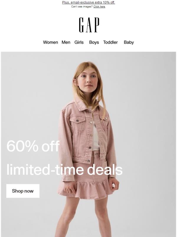 Don't forget: 60% off deals expire soon