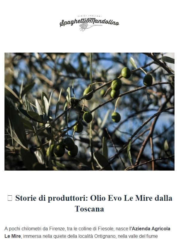 ✨ Storie di produttori: Olio Evo Le Mire dalla Toscana
