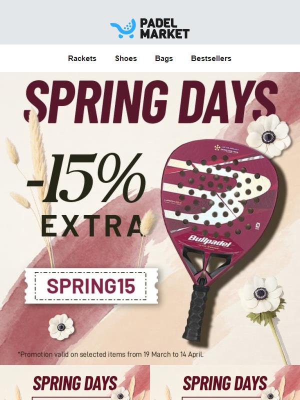 COUPON👉 SPRING15