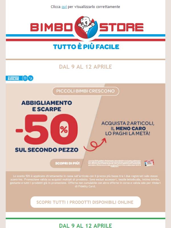 😎 Sconti: Abbigliamento e Seggiolini Auto fino al 12.04!