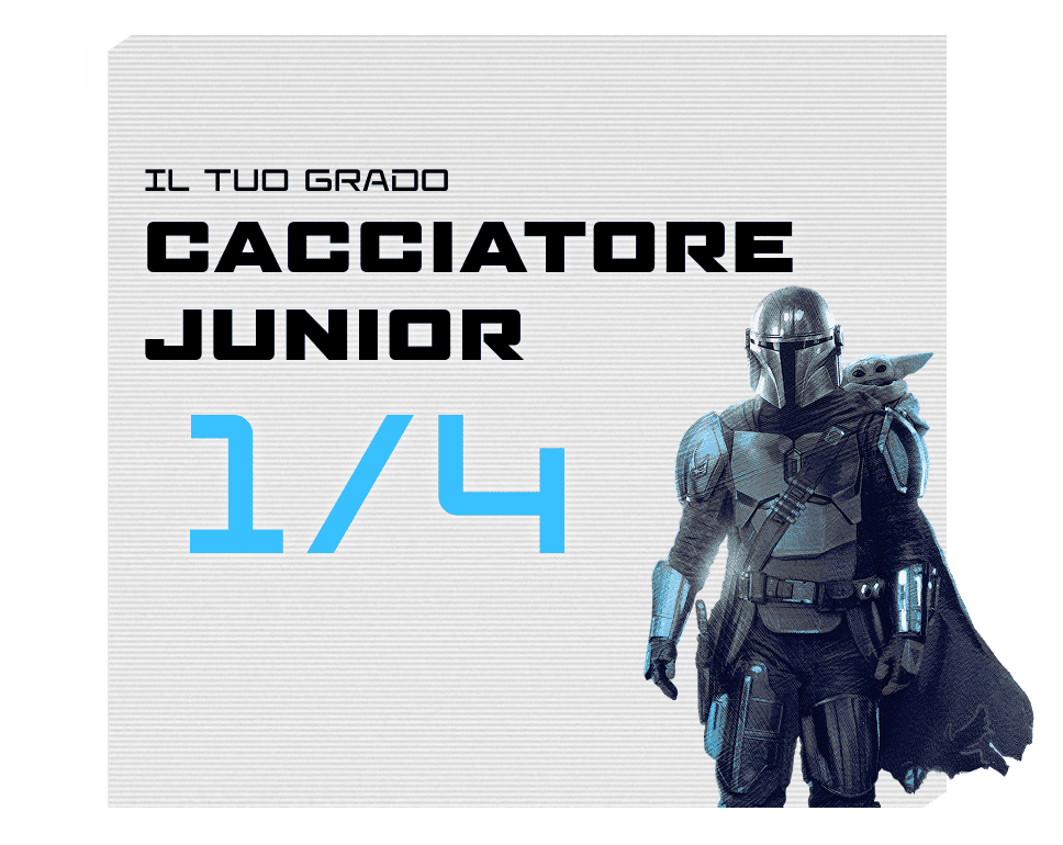 Il tuo grado Cacciatore Junior