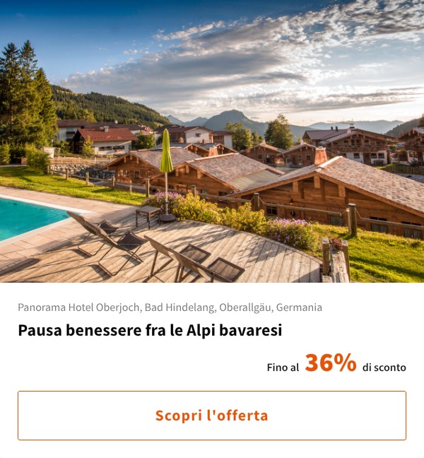 Pausa benessere fra le Alpi bavaresi