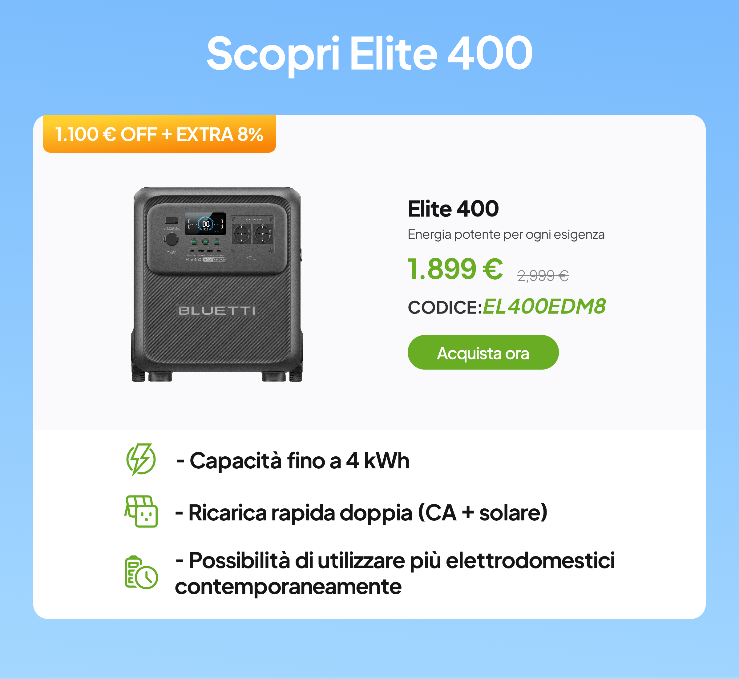 BLUETTI Elite 400