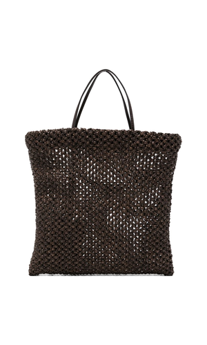 Barn mini rafia tote bag