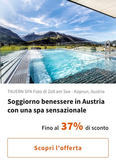 Soggiorno benessere in Austria con una spa sensazionale