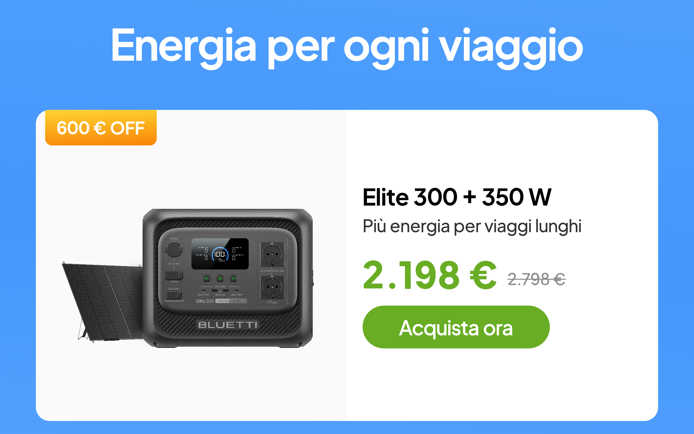BLUETTI Elite 300+PV350