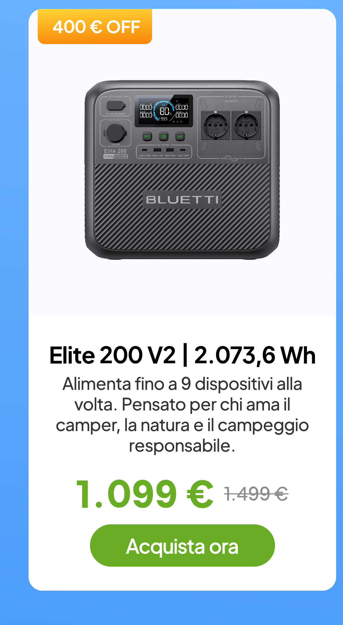BLUETTI Elite 200 V2