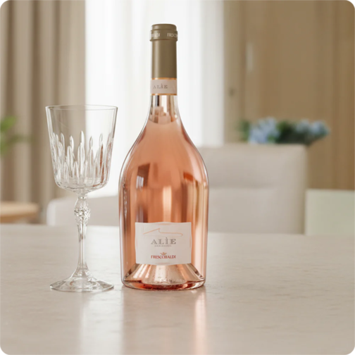 Alìe Toscana IGT 2024 Frescobaldi + 12 Calici Vino Bianco Celebrazione 25,5 cl