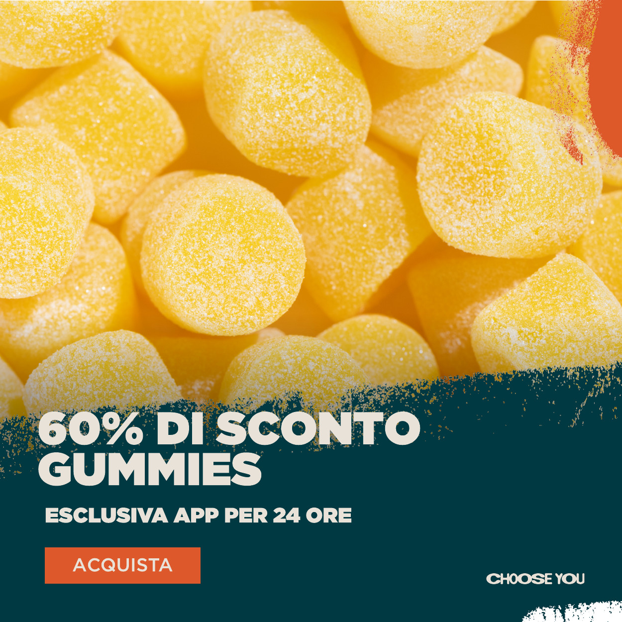 60% gummies