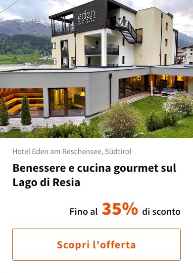 Benessere e cucina gourmet sul Lago di Resia