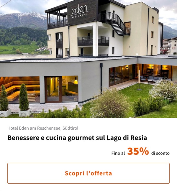 Benessere e cucina gourmet sul Lago di Resia