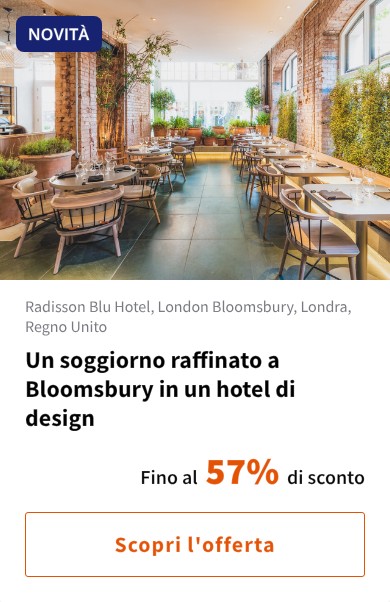 Un soggiorno raffinato a Bloomsbury in un hotel di design