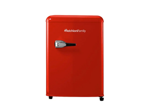Melchioni Family Minifrigo Siberia 45 Vintage 45l Con Compressore Rosso