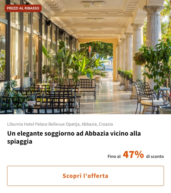 Un elegante soggiorno ad Abbazia vicino alla spiaggia