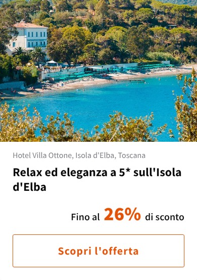 Relax ed eleganza a 5* sull'Isola d'Elba