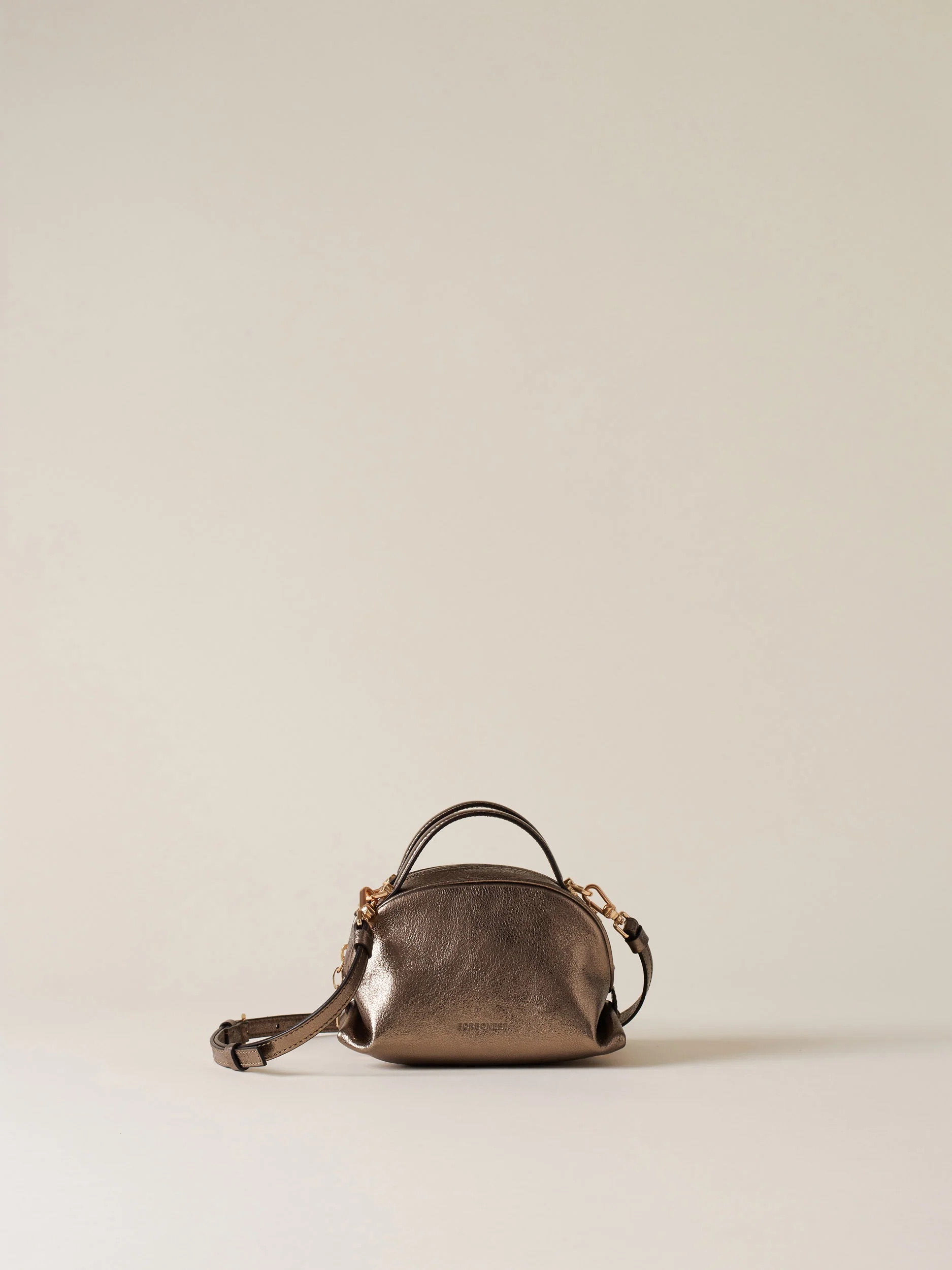 BOWLER BAG MINI Leather shoulder bag