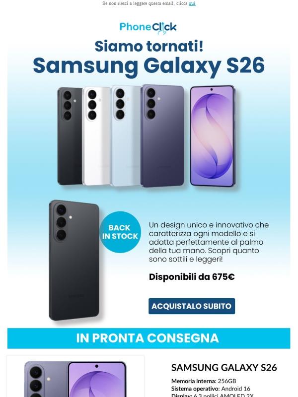 Sono tornati! Ma non sappiamo per quanto ⏳