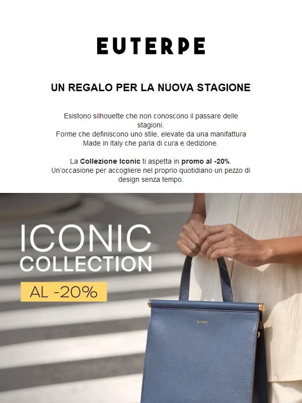 Iconic -20% e un regalo per te ✨