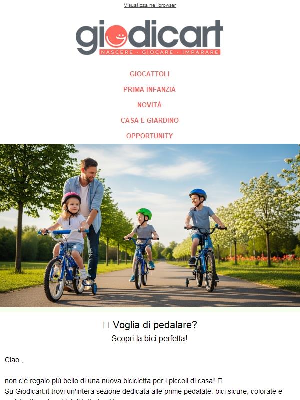🚲 Pronti… partenza… via!