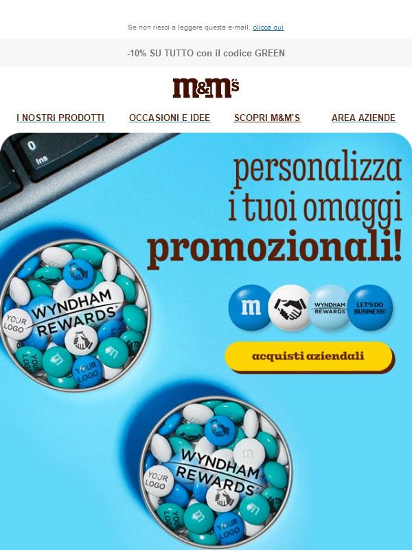 Metti il tuo dolce marchio sotto i riflettori