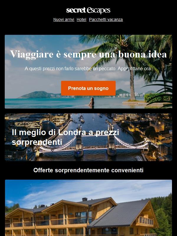 Stai pensando a: Italia?