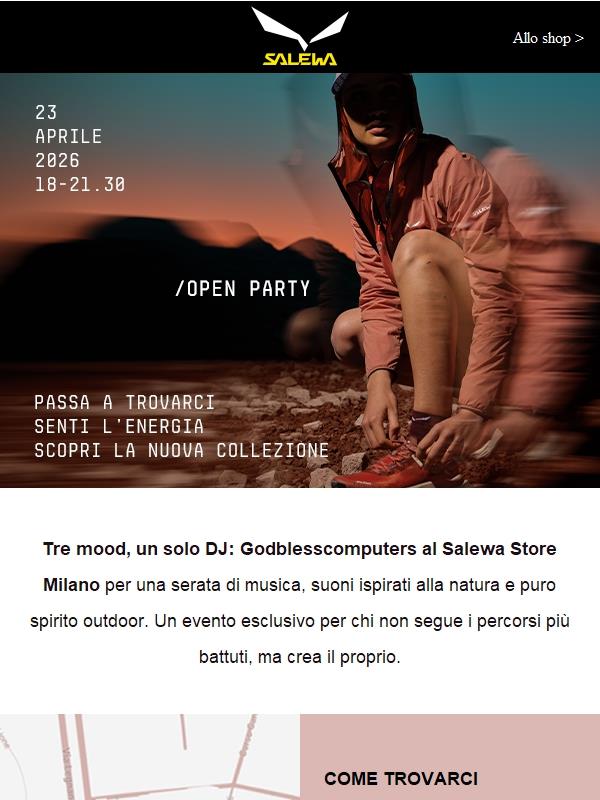 Segna la data: Milano, 23 aprile