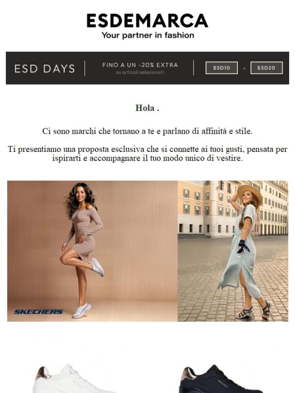 , i tuoi marchi preferiti, riuniti in una selezione esclusiva