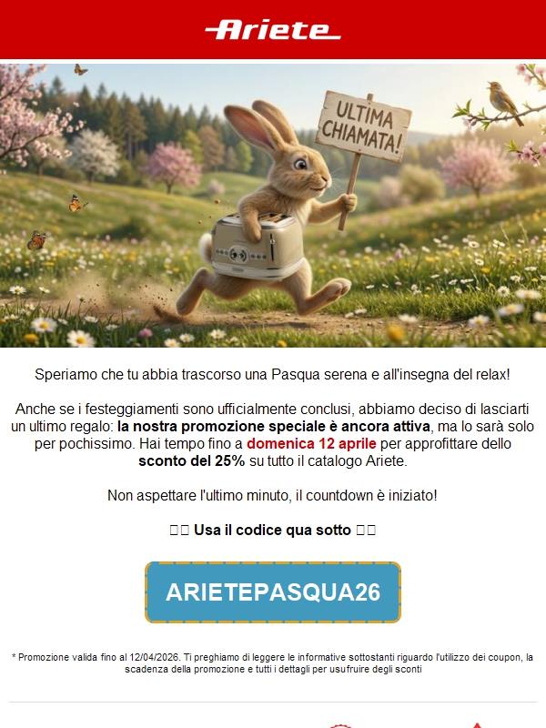 La Pasqua è passata, ma la sorpresa continua