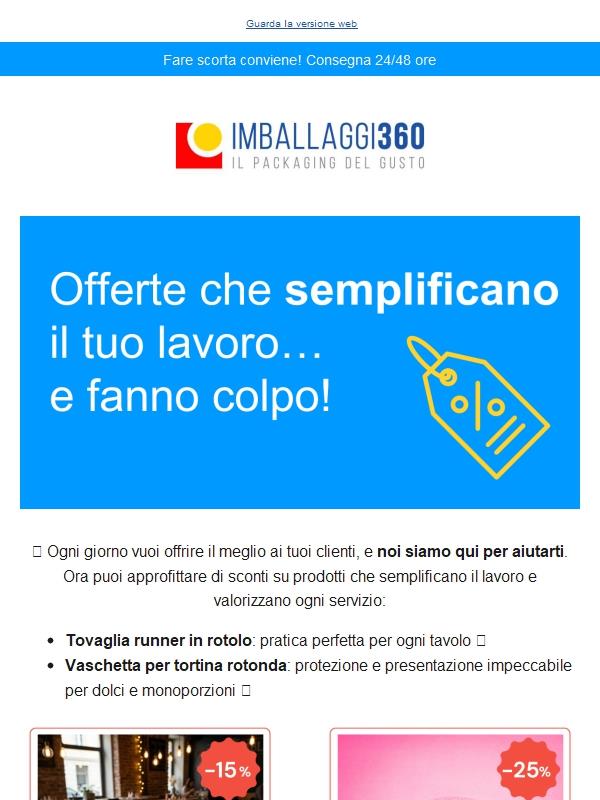 ✨ Offerte che semplificano il tuo lavoro… e fanno colpo! 💥