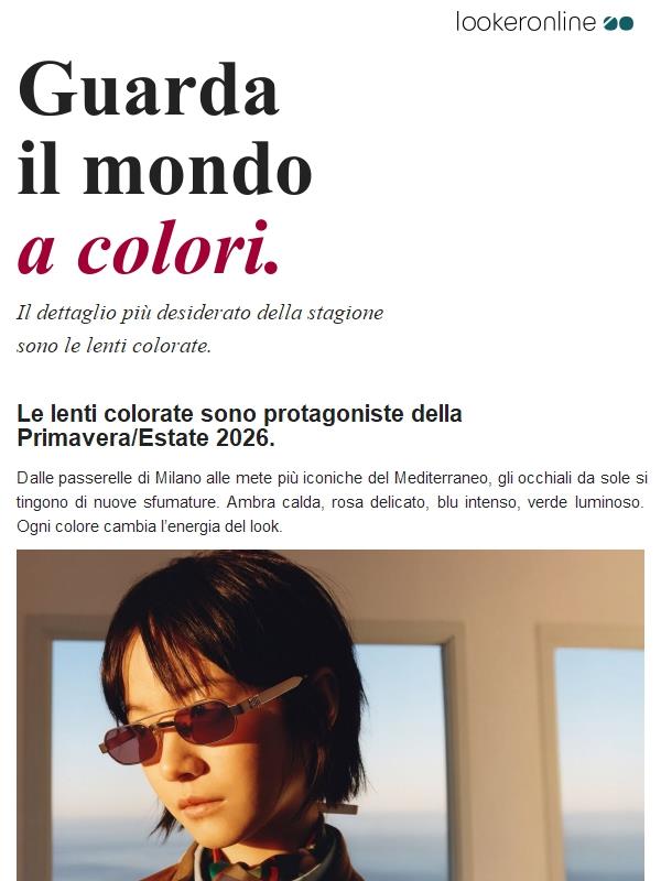 Gli occhiali da sole del momento