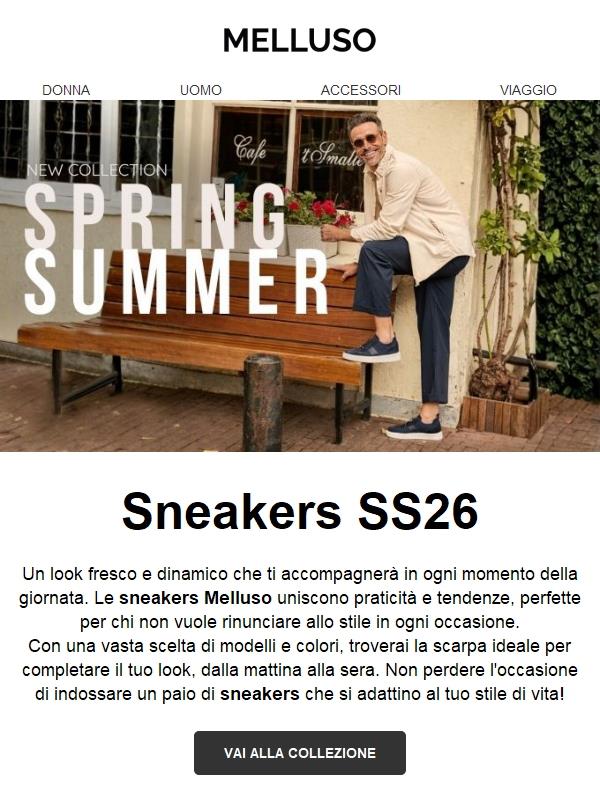 👟 Scopri le nuove sneakers per la stagione!