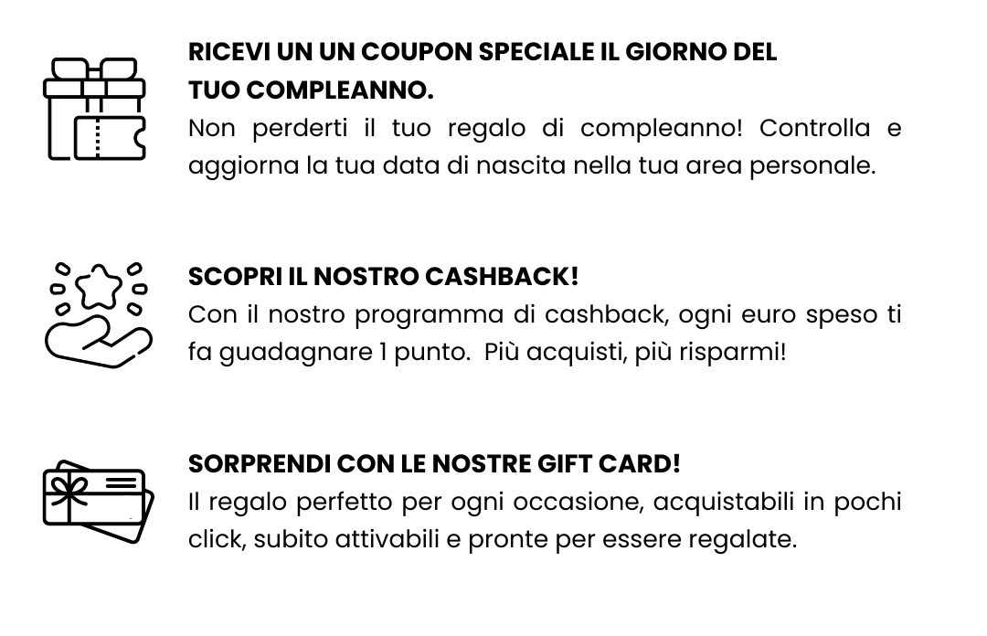 ​Non perdere i vantaggi riservati ai nostri clienti!