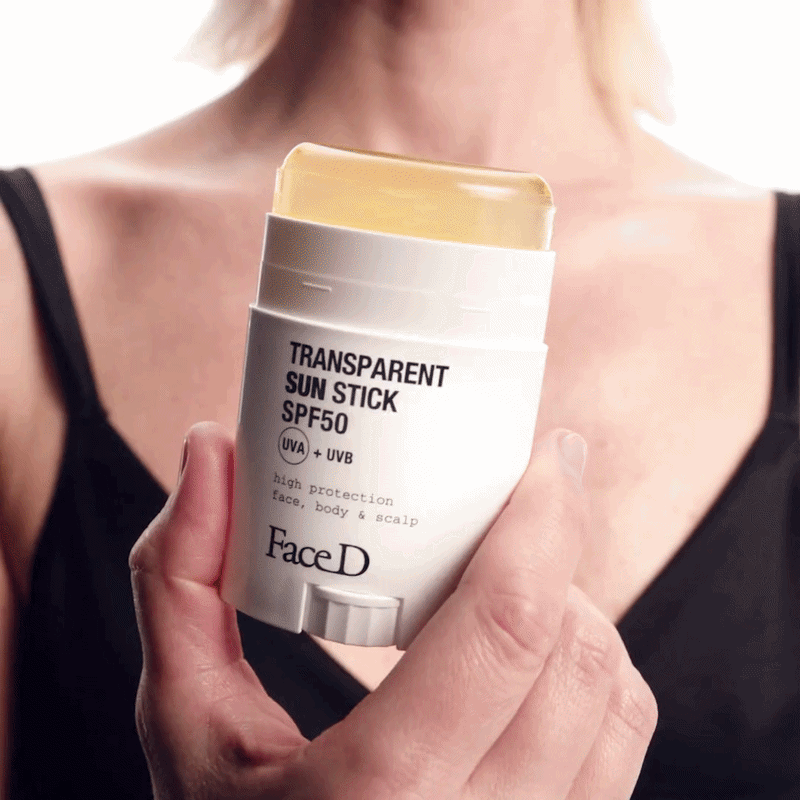 SCOPRI TRANSPARENT SUN STICK spf50