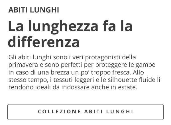 Scopri gli abiti lunghi perfetti per le giornate di primavera