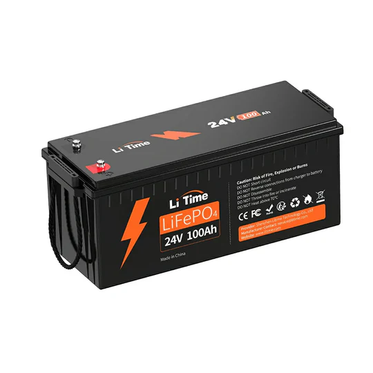 LiTime 24V 100Ah Batteria Litio per Motore Trolling e RV