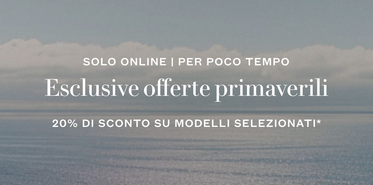 Esclusive offerte primaverili 
