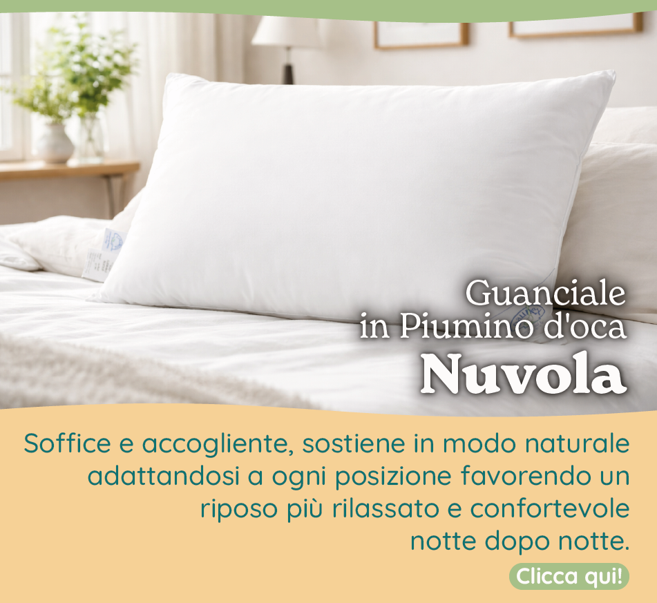 Guanciale in Piumino d'oca - Nuvola