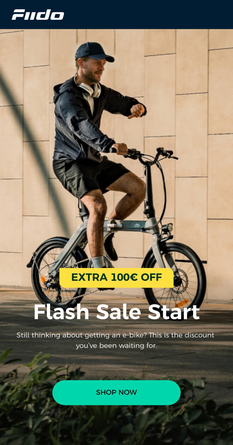 Flash Sale Start