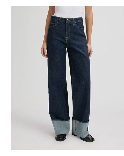 Stella Wide Leg Selvedge Denim Jean