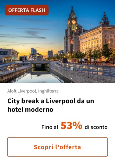 City break a Liverpool da un hotel moderno
