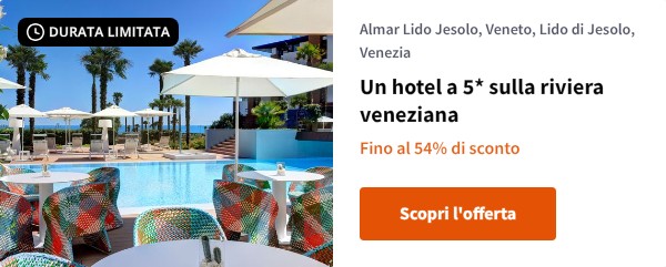 Un hotel a 5* sulla riviera veneziana