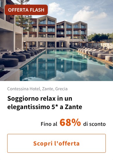 Soggiorno relax in un elegantissimo 5* a Zante
