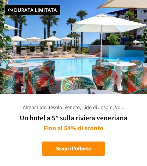Un hotel a 5* sulla riviera veneziana