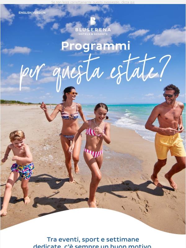 Estate 2026: scopri il calendario