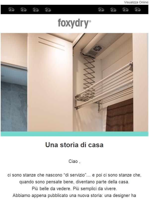 Una lavanderia che respira